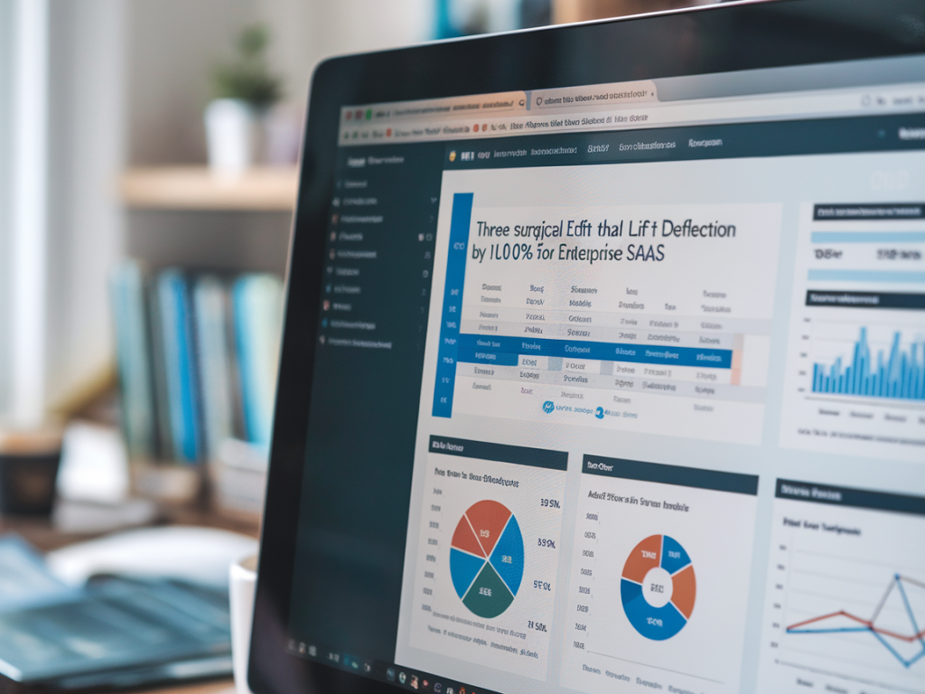 Three surgical edits to a knowledge article that lift deflection by 10% for enterprise SaaS