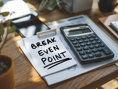 How to calculate the exact break-even point for replacing phone support with asynchronous chat